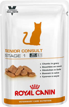 Picture of Royal Canin Veterinary Care RCVCNF Senior-1 Balance Feline - 48 x 100