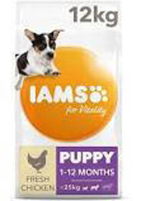 Picture of Iams Vitality Puppy Small / Medium chicken 12kg