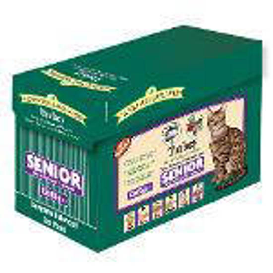 Picture of James Wellbeloved Turkey Grain Free Senior Cat Pouches 85g 12 x 4