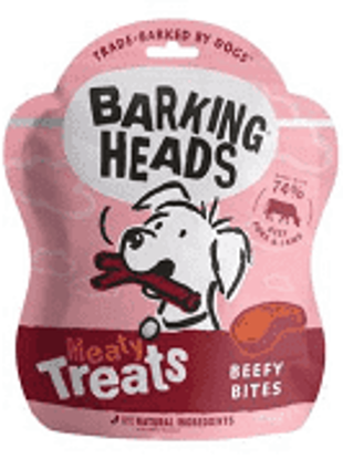 Picture of Barking Heads Meaty Treat Beef Bites - 100g