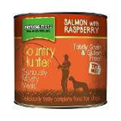 Picture of Natures Menu Dog Salmon / Raspberry Tin - 6 x 600g