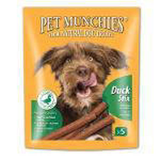 Picture of Pet Munchies Dog Duck Sweet Potato Stix - 8 x 90g