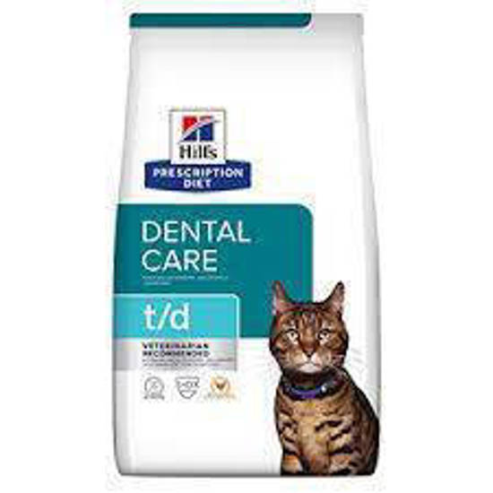 Picture of Hills Prescription Diet T/D Feline 1.5kg