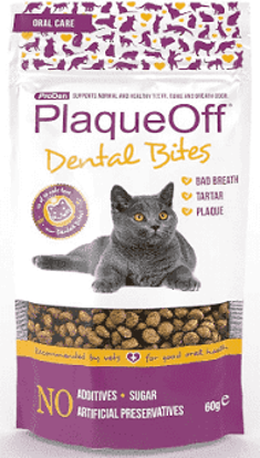 Picture of Plaqueoff Dental Bites for Cats - 60g